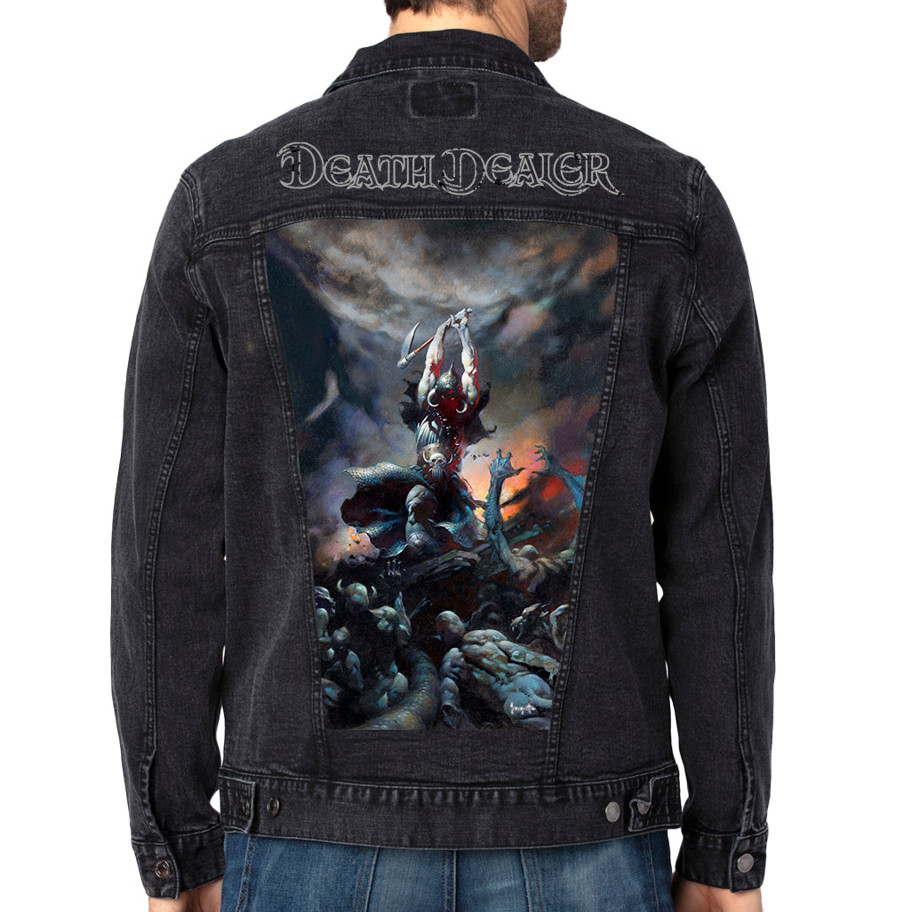 'Death Dealer' Frazetta Girls x Incendium Jean Jacket