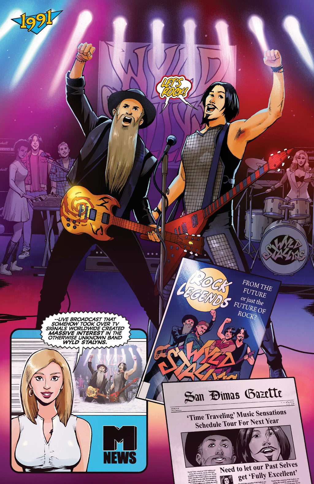 Bill & Ted: Roll the Dice #1 Cover C