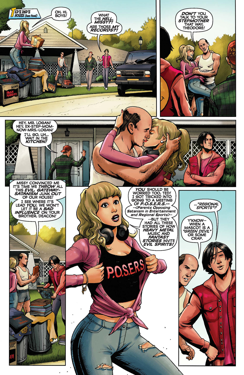 Bill & Ted: Roll the Dice #1 Cover C