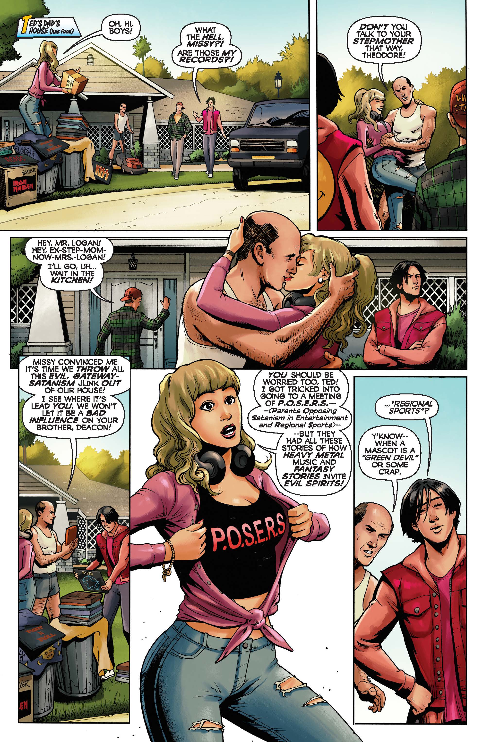 Bill & Ted: Roll the Dice #1 Cover C
