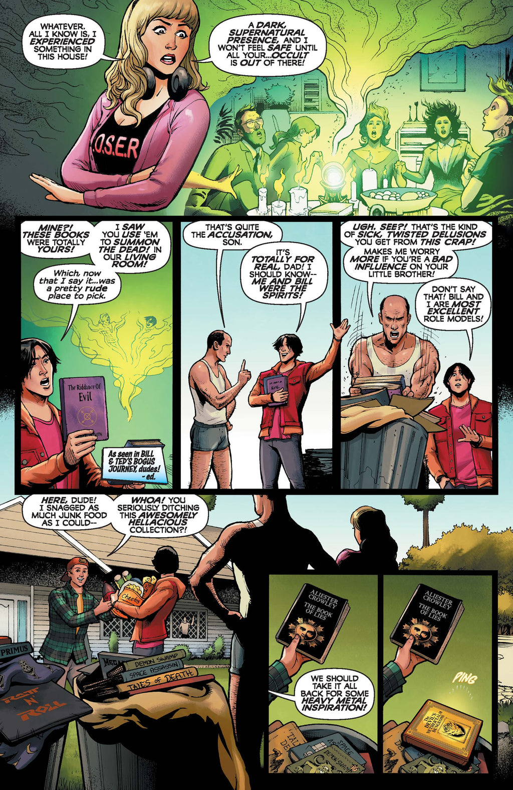 Bill & Ted: Roll the Dice #1 Cover C
