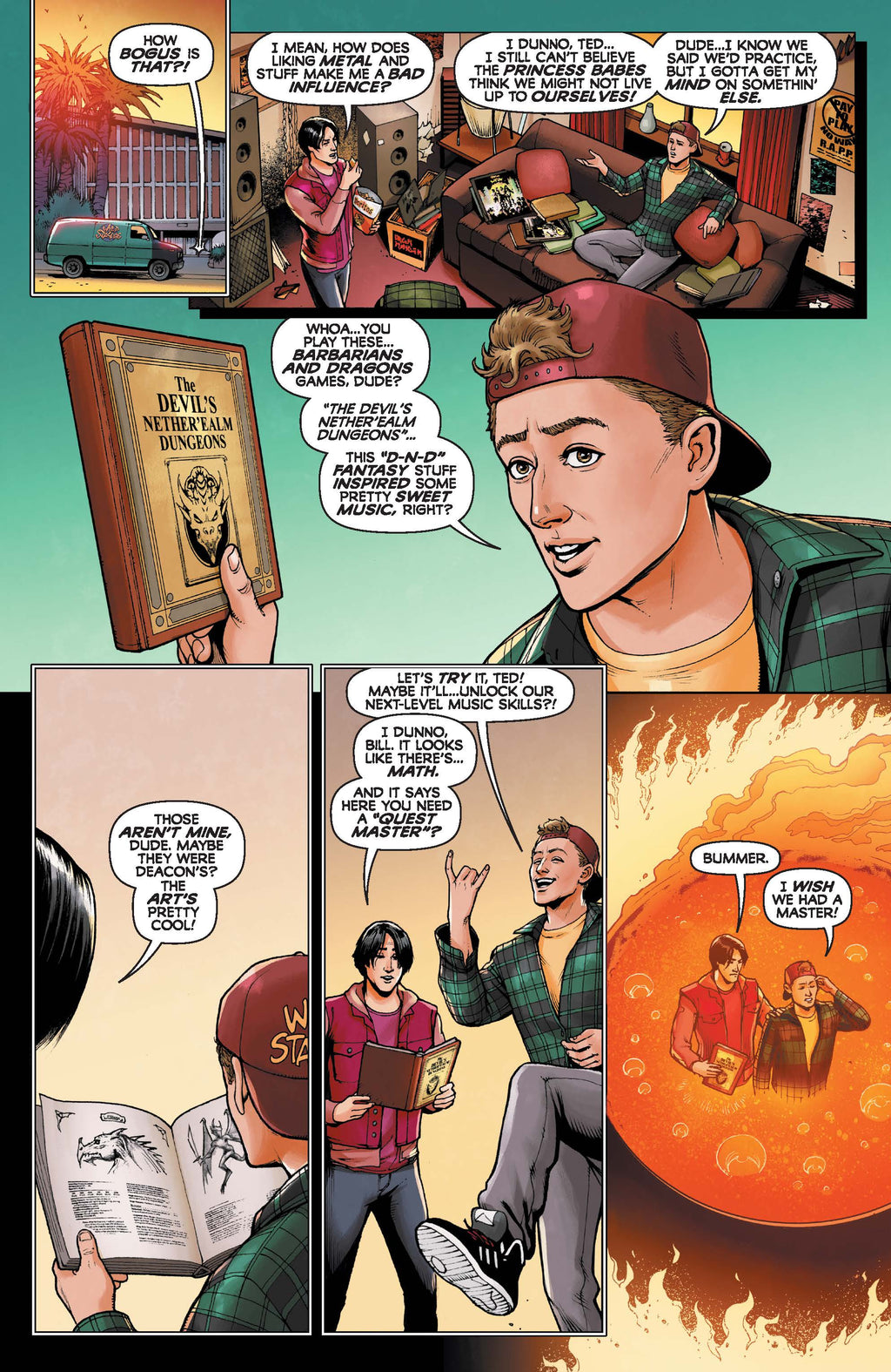Bill & Ted: Roll the Dice #1 Cover C