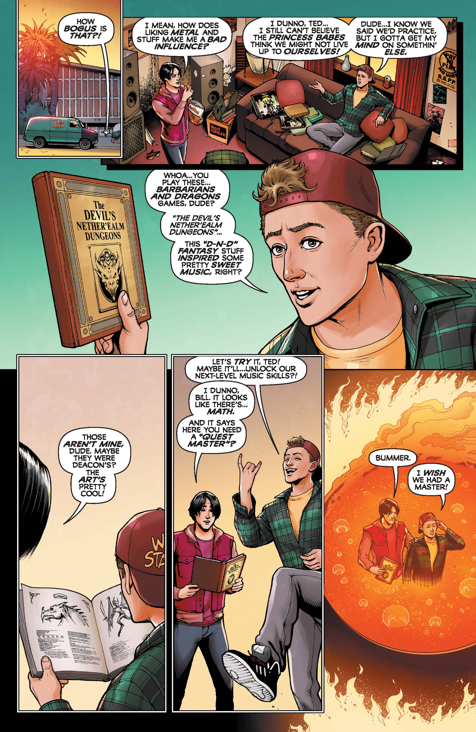 Bill & Ted: Roll the Dice #1 Cover C