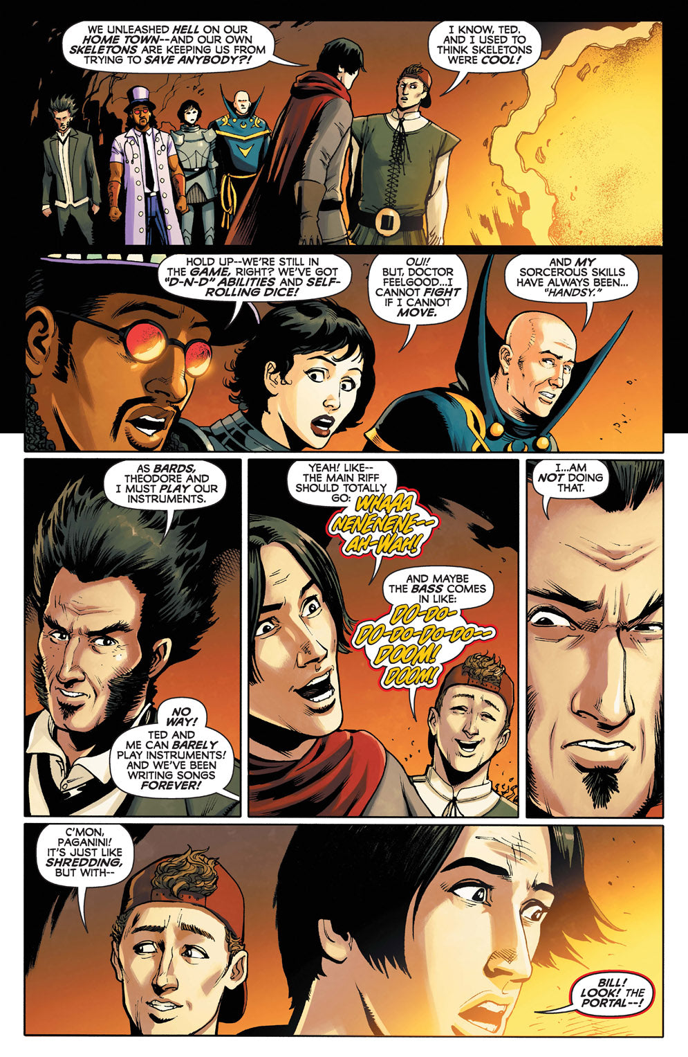 Bill & Ted: Roll the Dice #4 Cover C