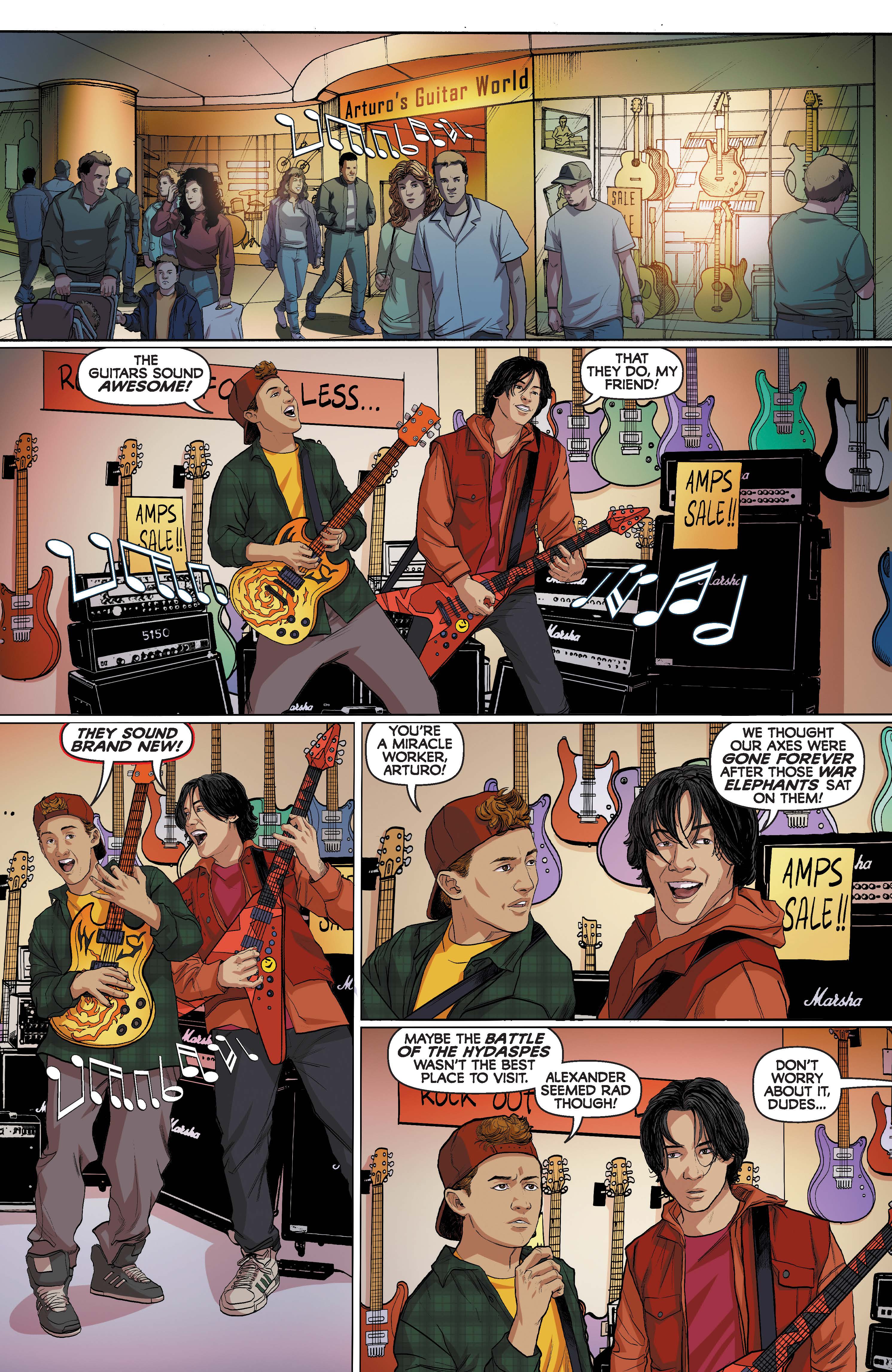 Bill & Ted's Day of the Dead One Shot Cover B