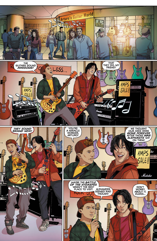 Bill & Ted's Day of the Dead One Shot Cover B
