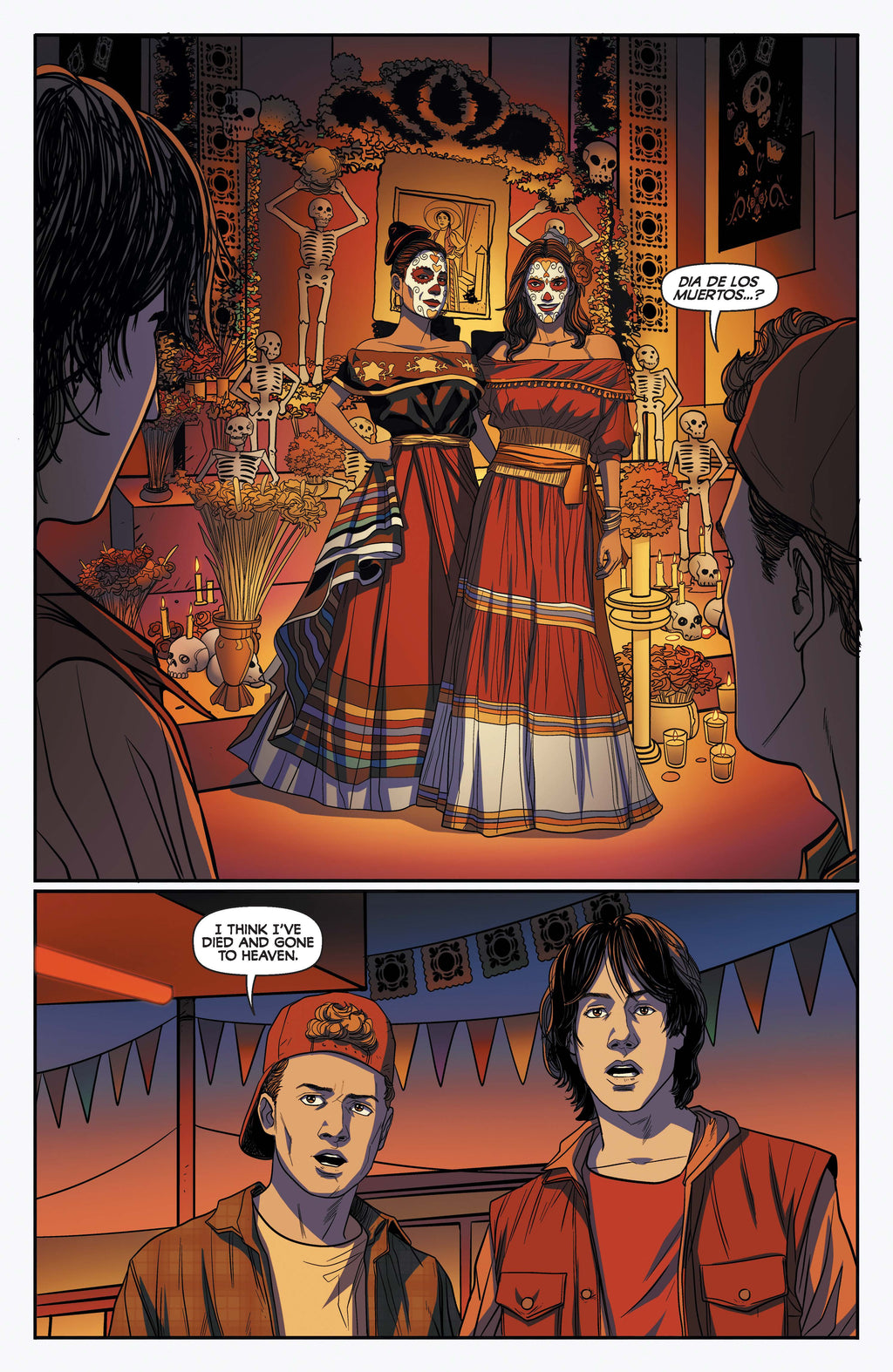 Bill & Ted's Day of the Dead One Shot Cover B