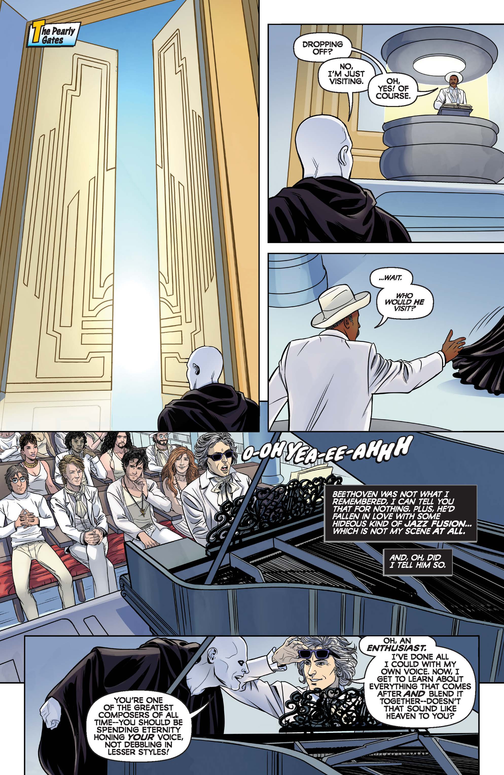 Bill & Ted Present Death One Shot Cover B