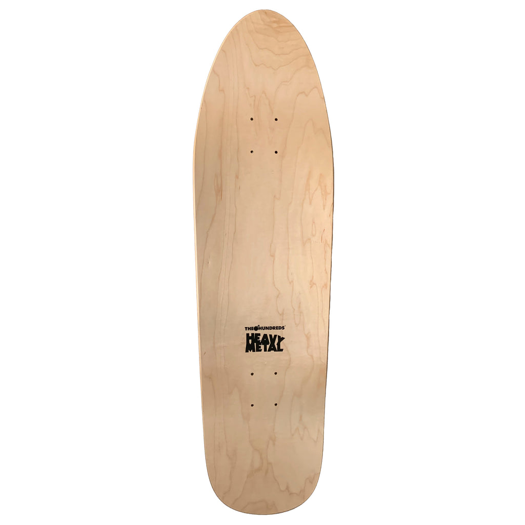 Heavy Metal X Hundreds Skate Deck