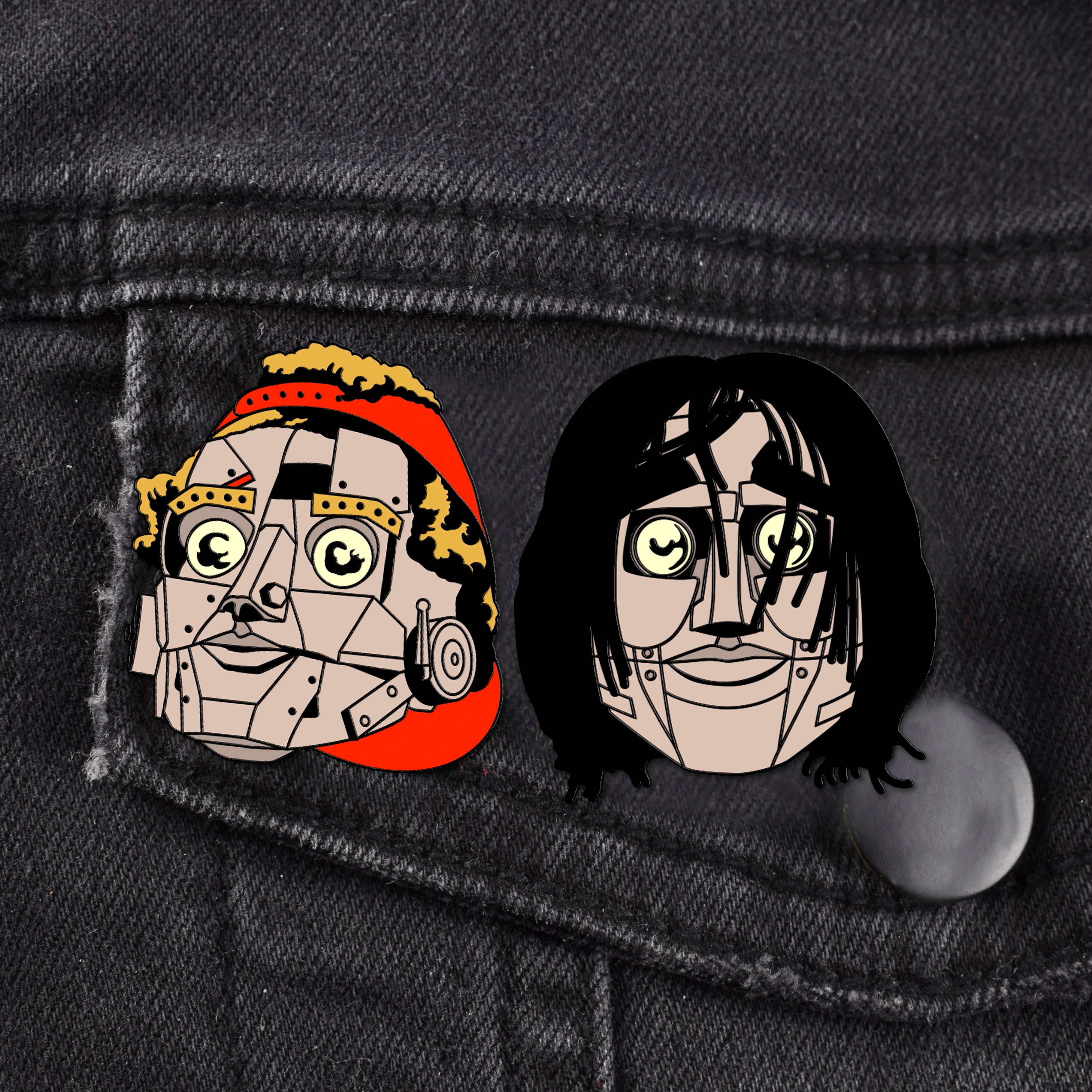 Bill and Ted's Bogus Journey Lapel Pins : Set B