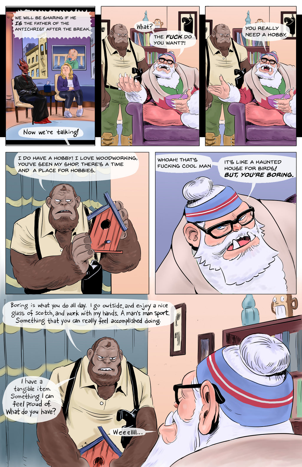 Cryptid Cops #1 First Print Ltd Ed Comic Book