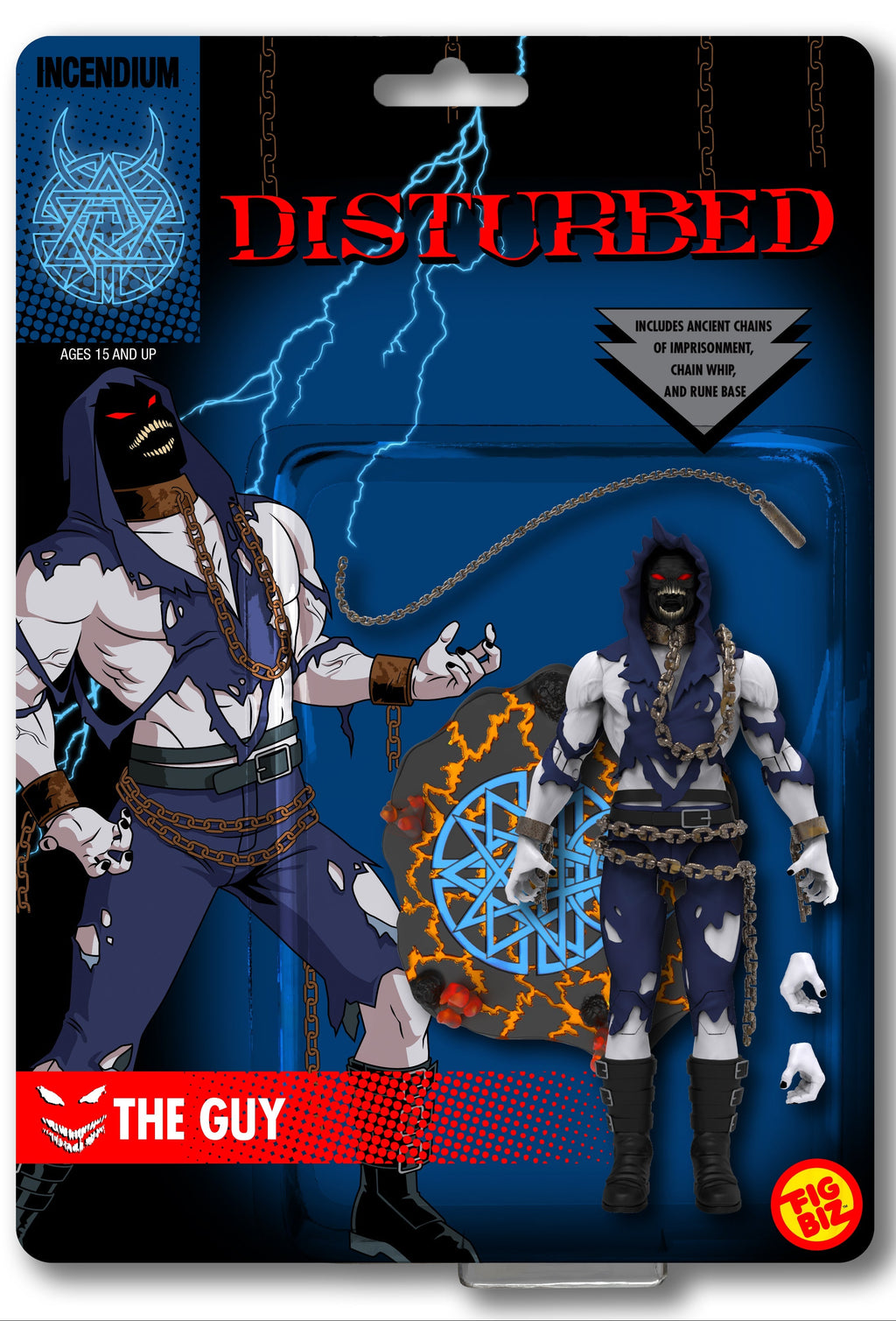 Disturbed The Guy FigBiz 5" Action Figure