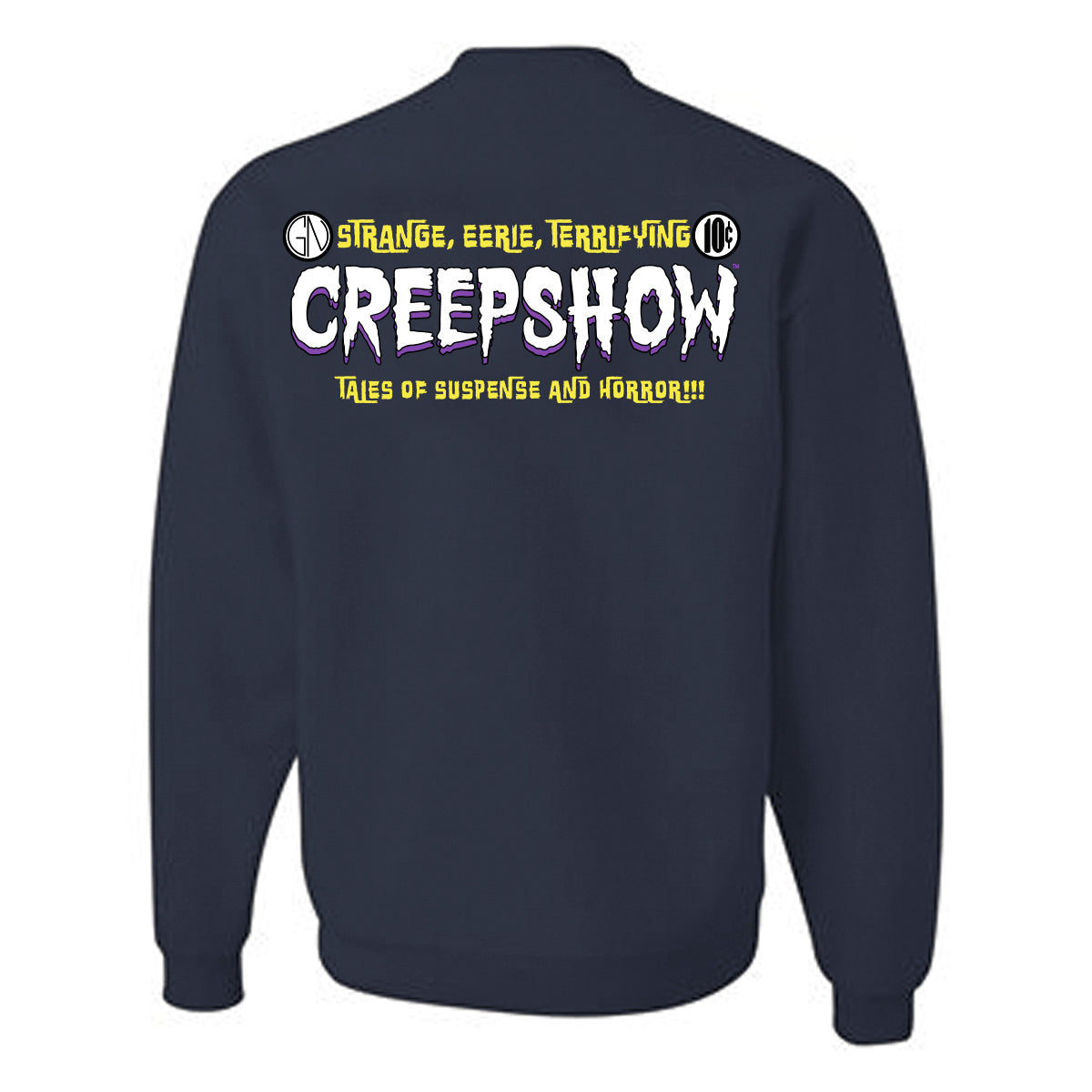 Creepshow Embroidered Crew Neck Sweater