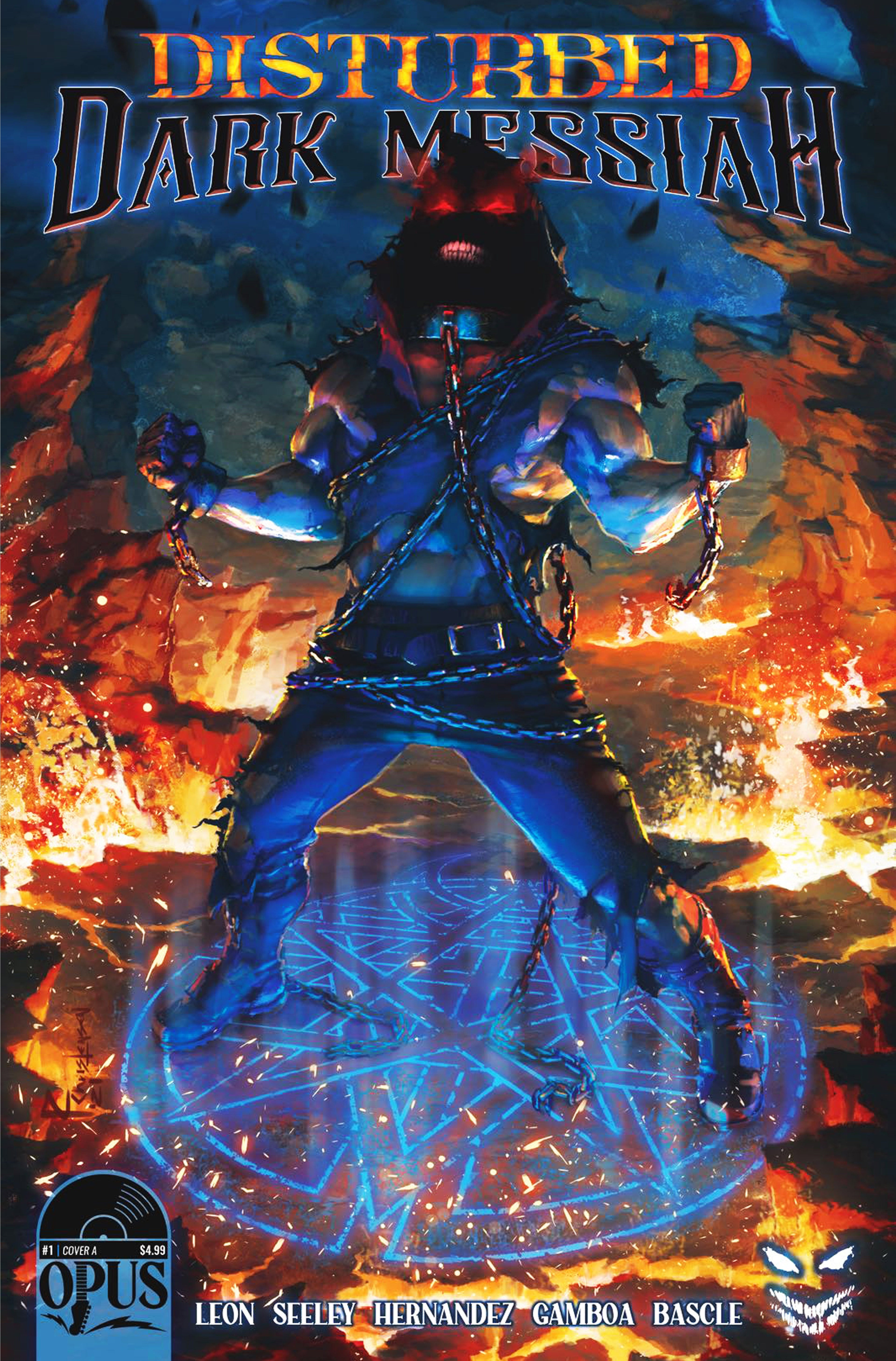 Disturbed: Dark Messiah #1 Cover A