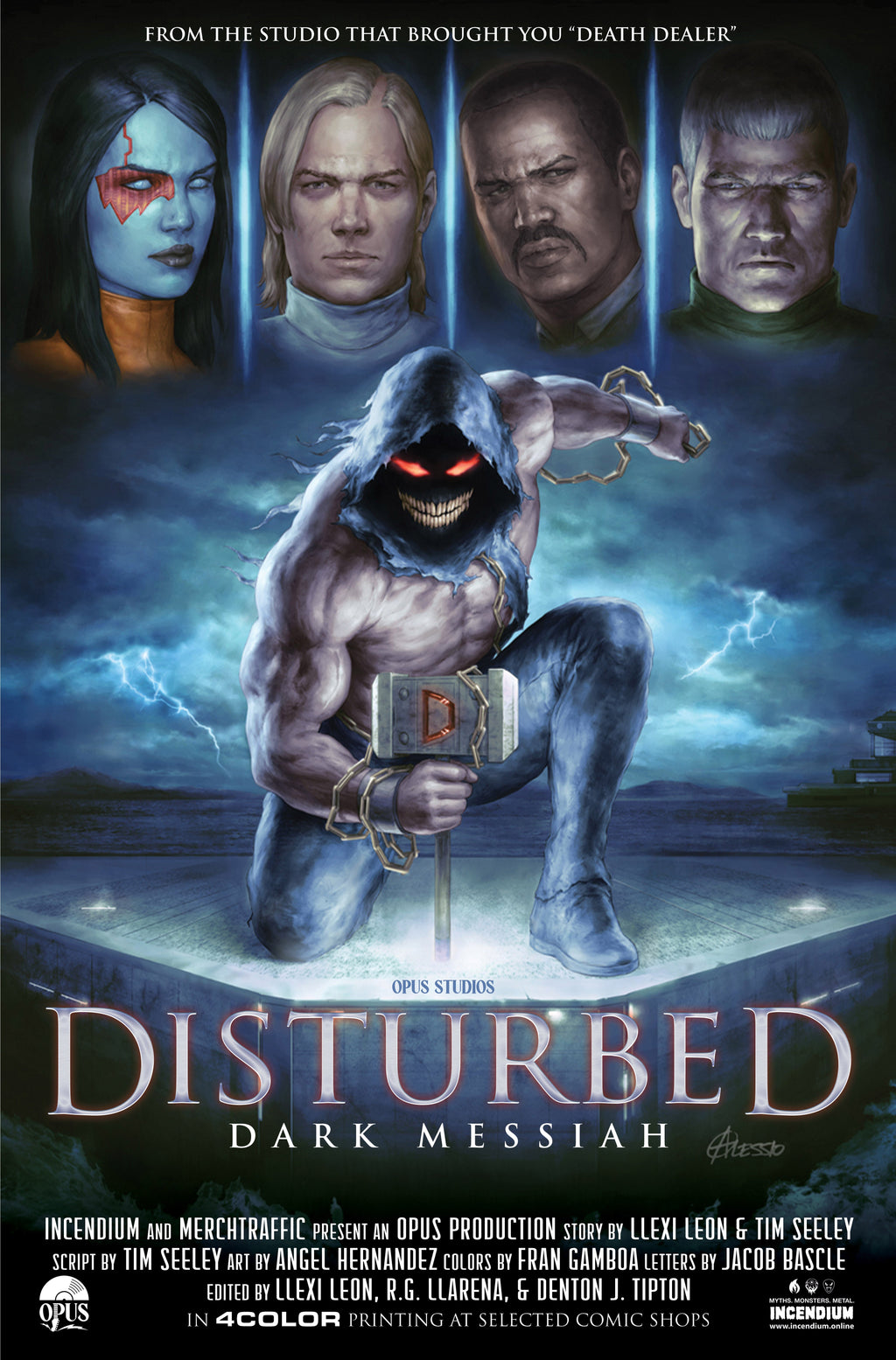 Disturbed: Dark Messiah #3 Cover B