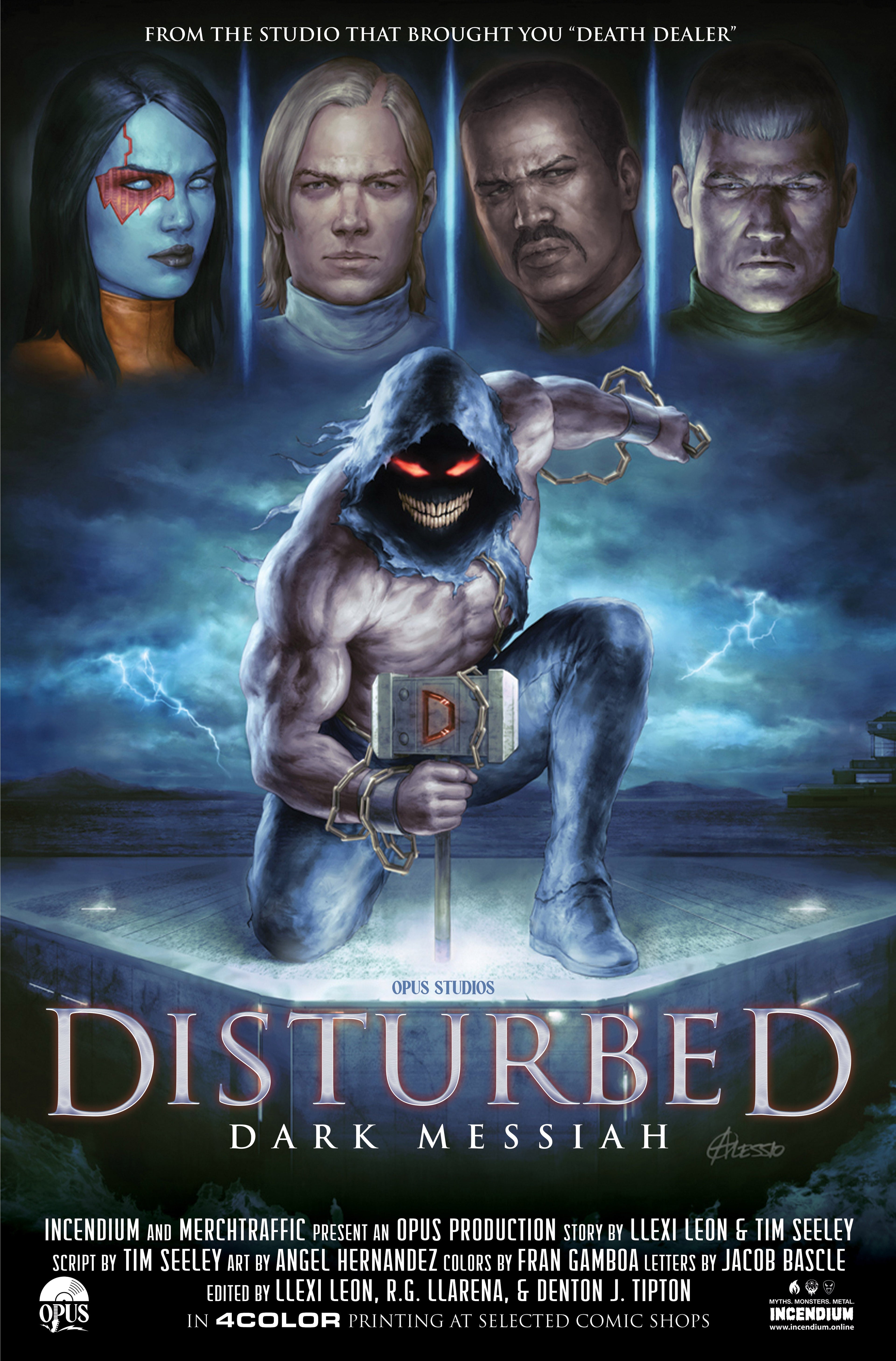 Disturbed: Dark Messiah #3 Cover B
