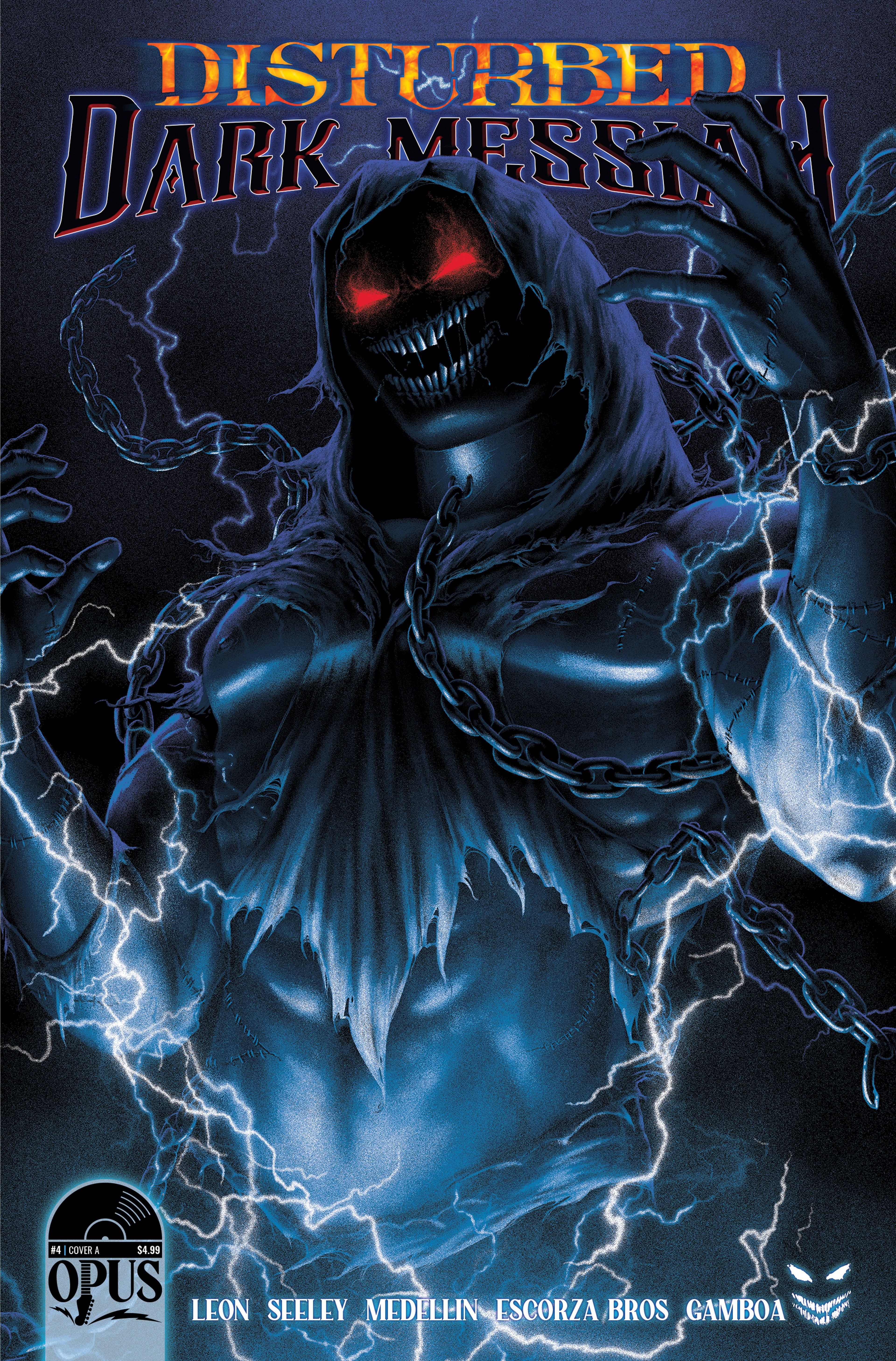 Disturbed: Dark Messiah #4 Cover A