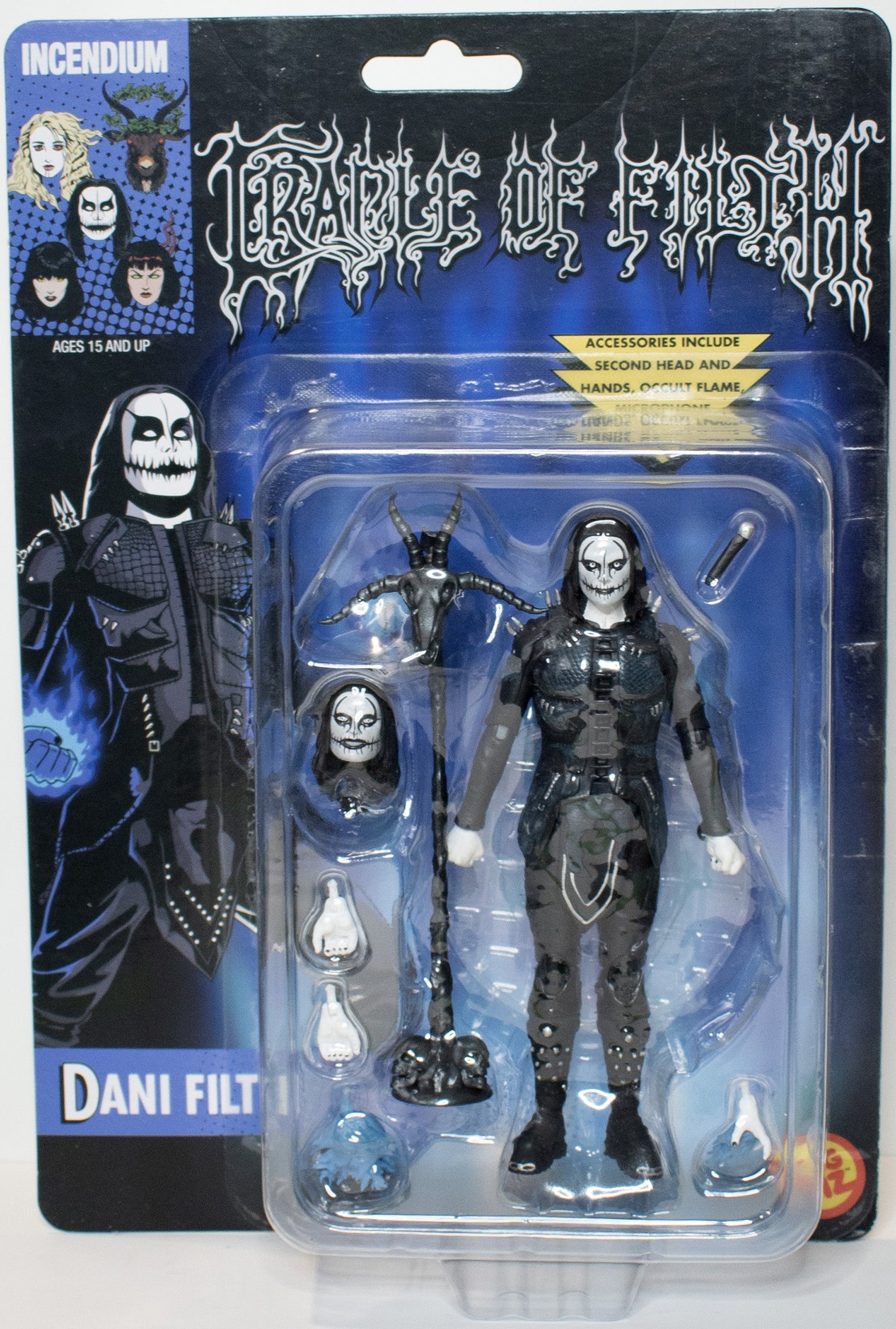 Cradle of Filth Dani Filth FigBiz 5 Action Figure