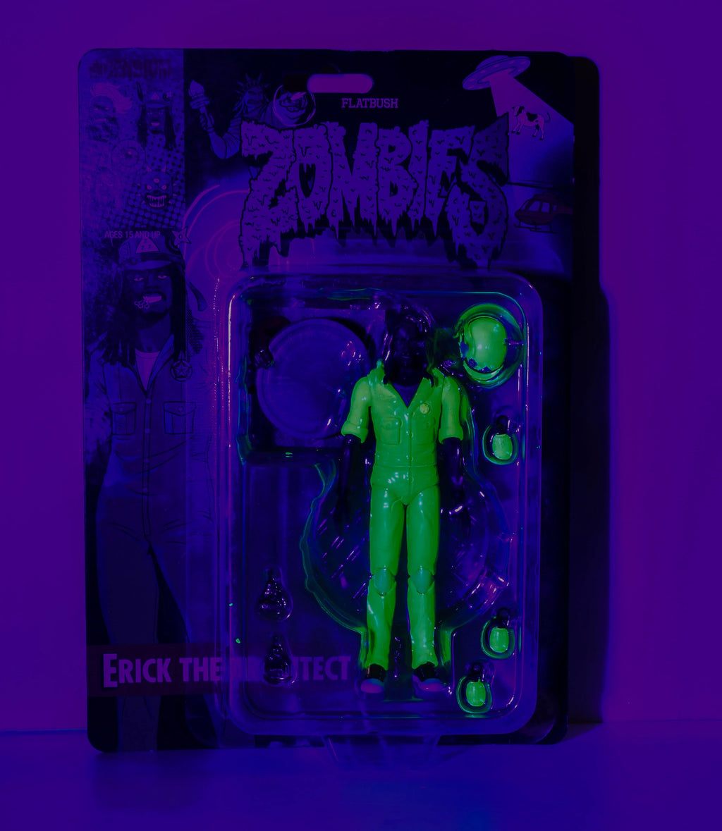 Flatbush Zombies, 3001: A Laced Odyssey 'Erick The Architect' Neon Ultraviolet FigBiz Action Figure