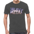 Heavy Metal Logo T-shirt Gray