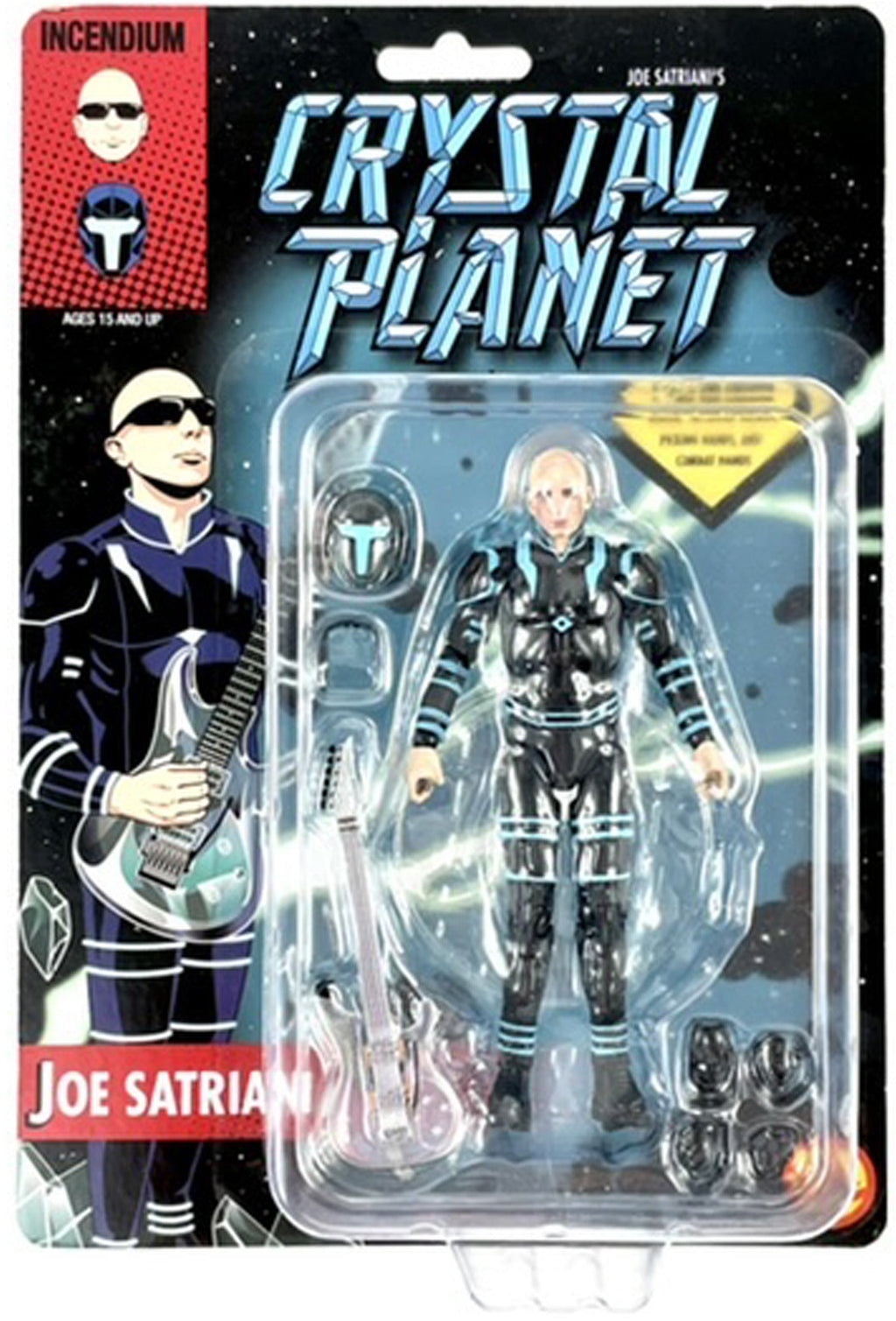 Joe Satriani Crystal Planet FigBiz Action Figure