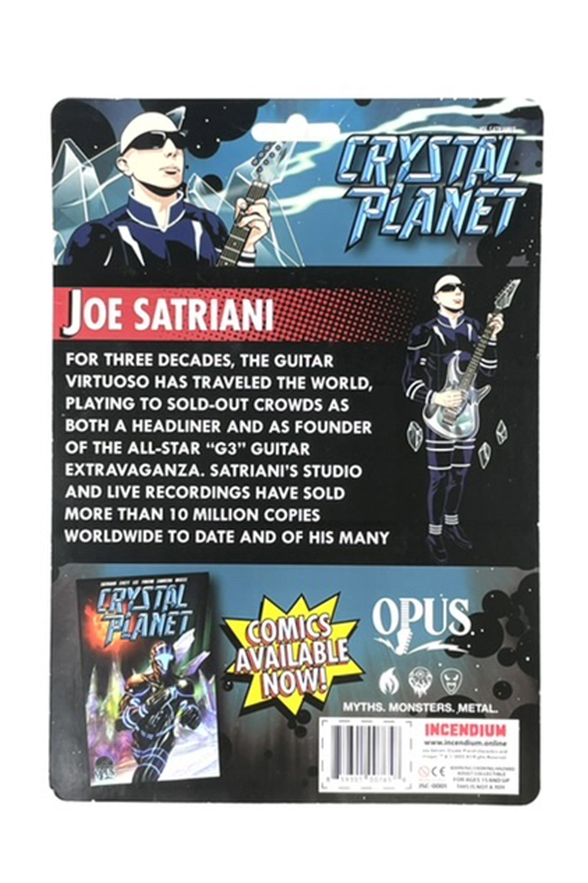 Joe Satriani Crystal Planet FigBiz Action Figure
