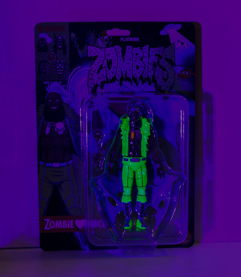 Flatbush Zombies, 3001: A Laced Odyssey 'Zombie Juice' Neon Ultraviolet FigBiz Action Figure