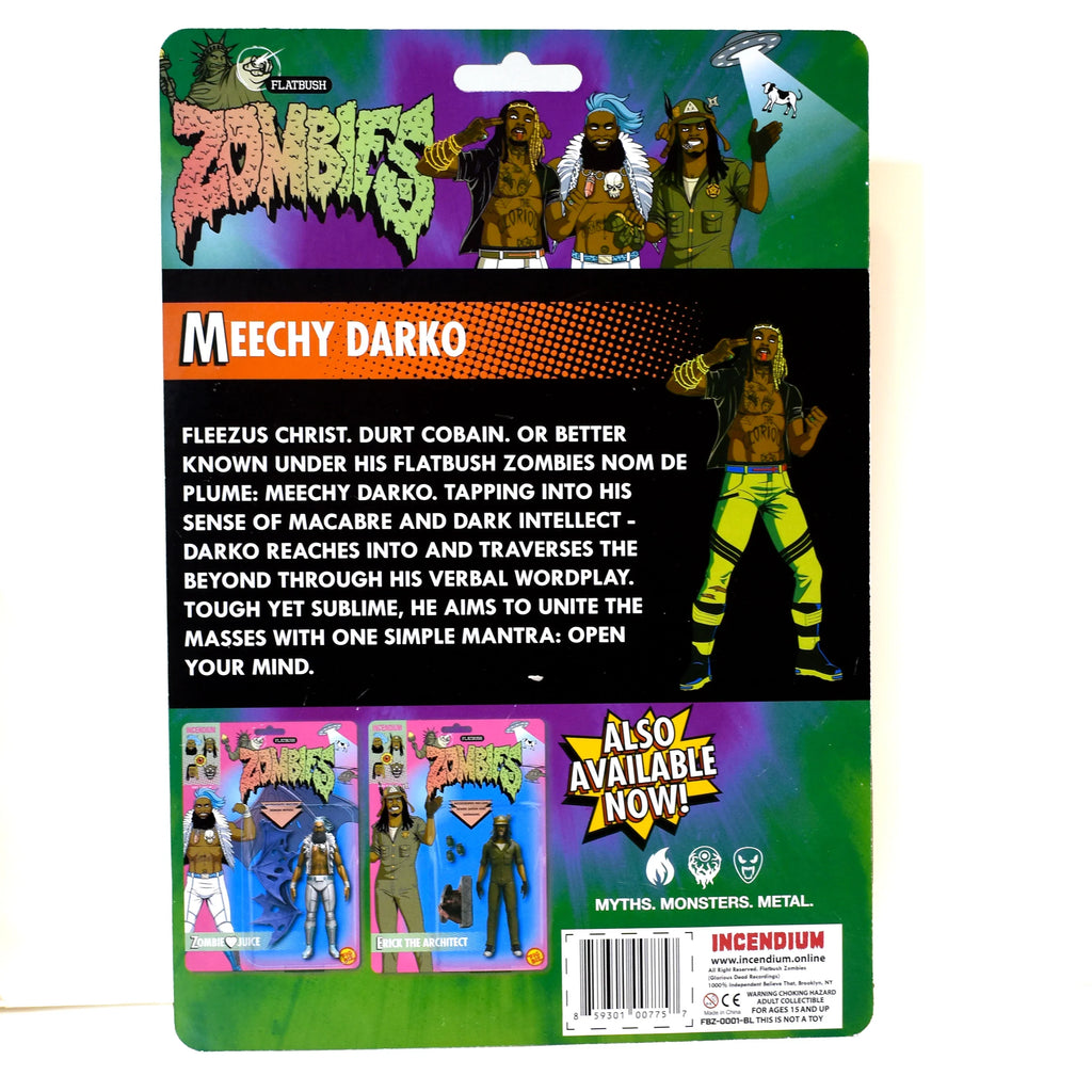 Flatbush Zombies, 3001: A Laced Odyssey 'Meechy Darko' Neon Ultraviolet FigBiz Action Figure