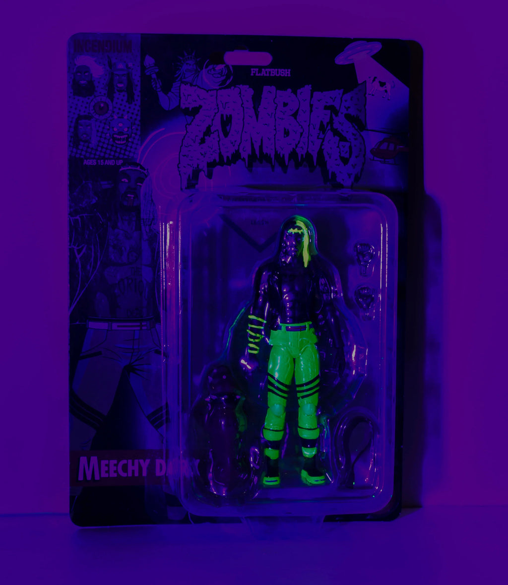 Flatbush Zombies, 3001: A Laced Odyssey 'Meechy Darko' Neon Ultraviolet FigBiz Action Figure