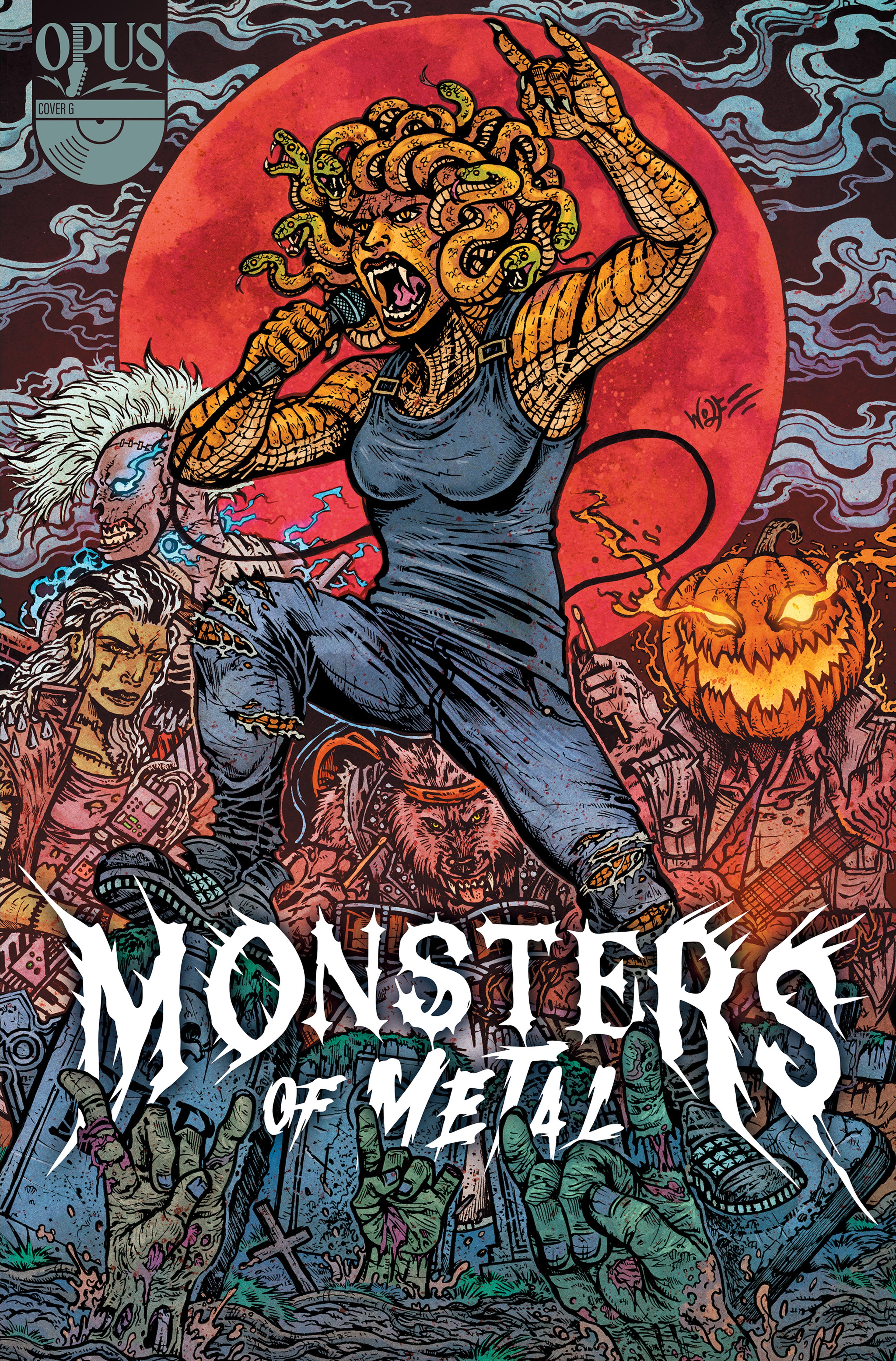 Monsters of Metal One Shot Cover G