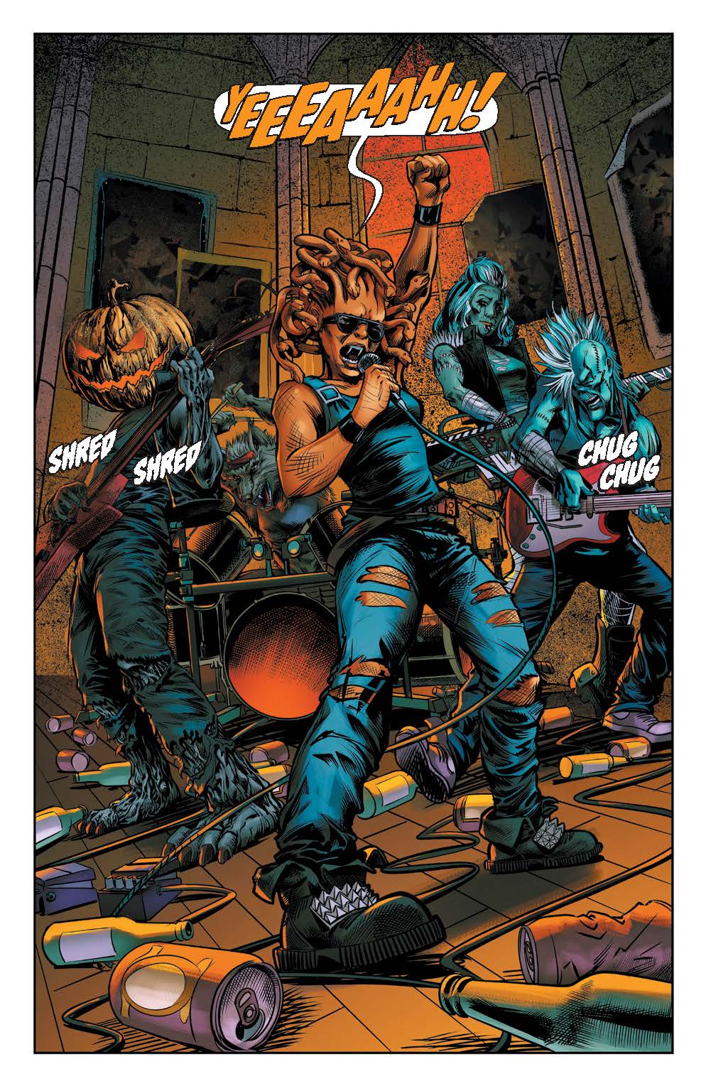 Monsters of Metal One Shot Cover C