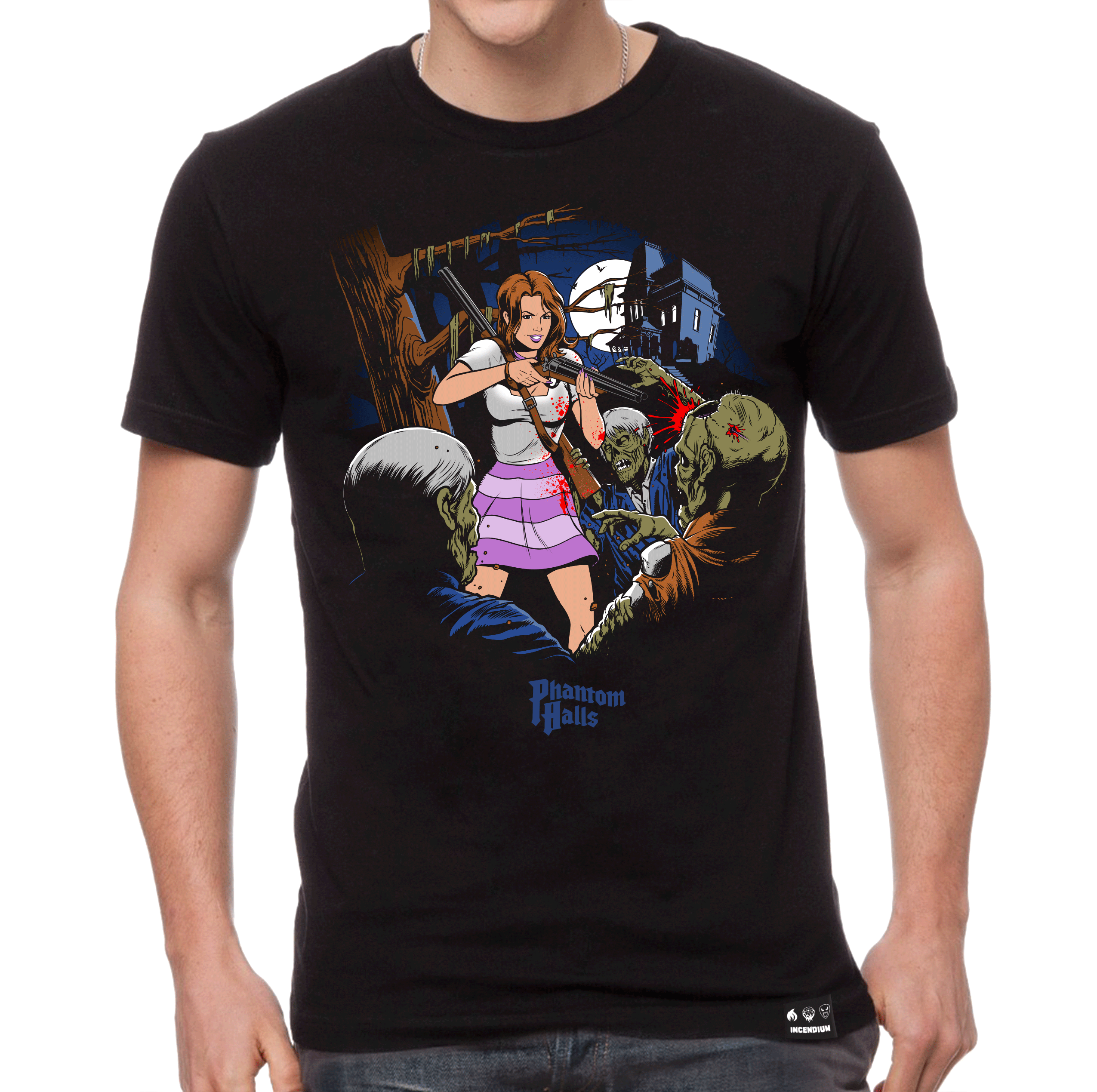 Phantom Halls : EC Comics T-shirt