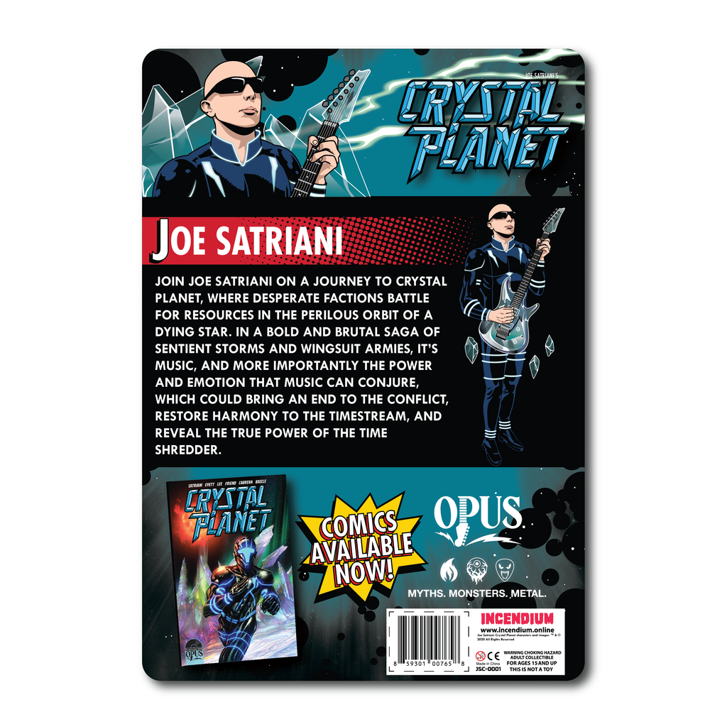 Joe Satriani Crystal Planet FigBiz Action Figure