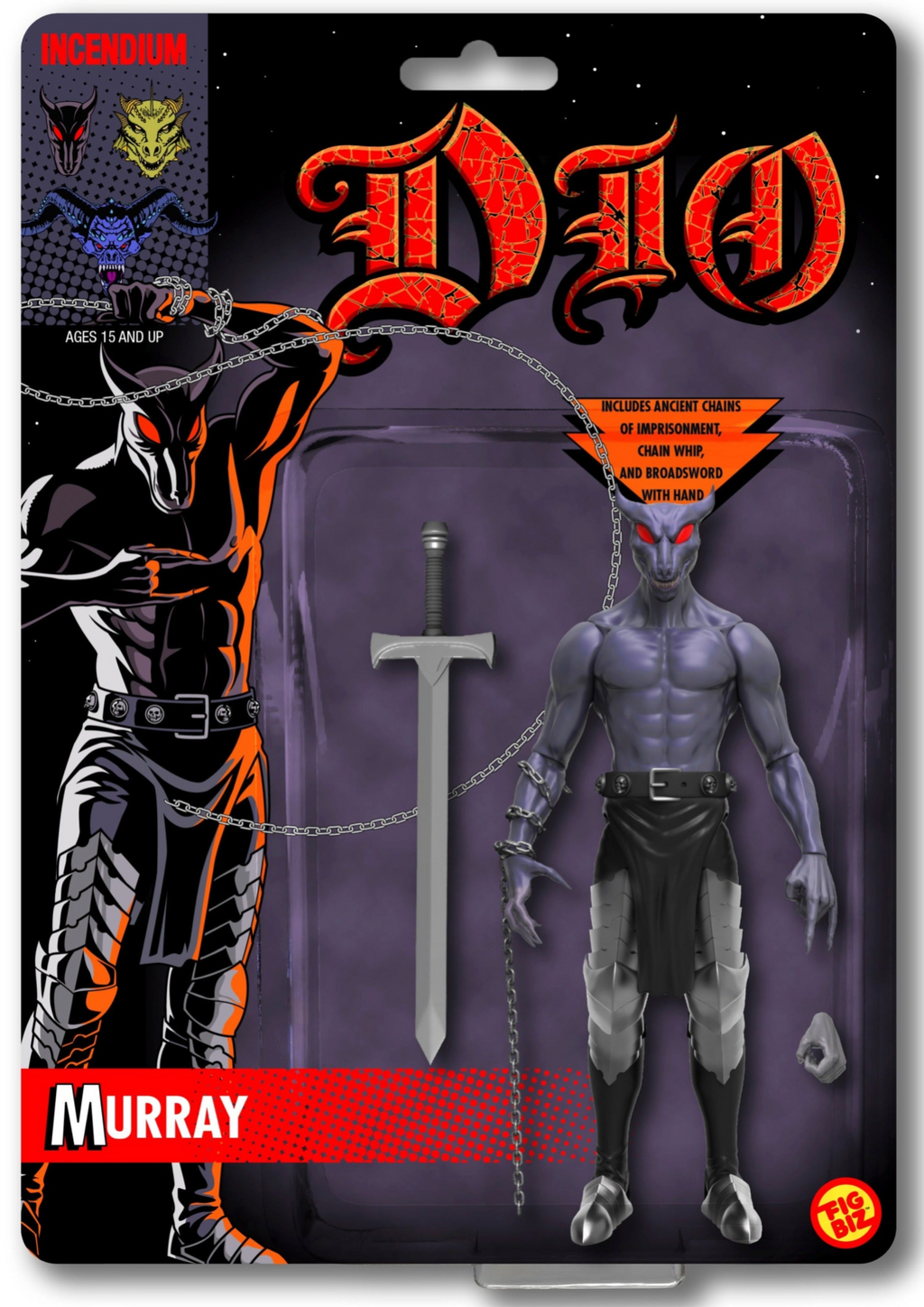 Dio Murray FigBiz Action Figure Prototype