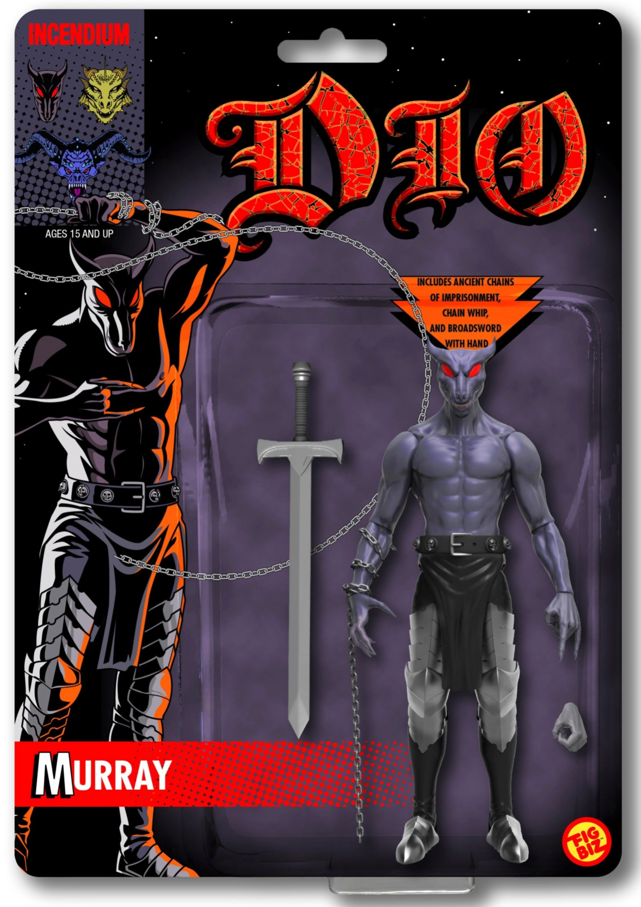 Dio Murray FigBiz Action Figure Prototype