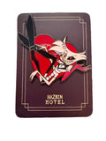 Hazbin Hotel Angel Dust Birthday Celebration Pin Prototype