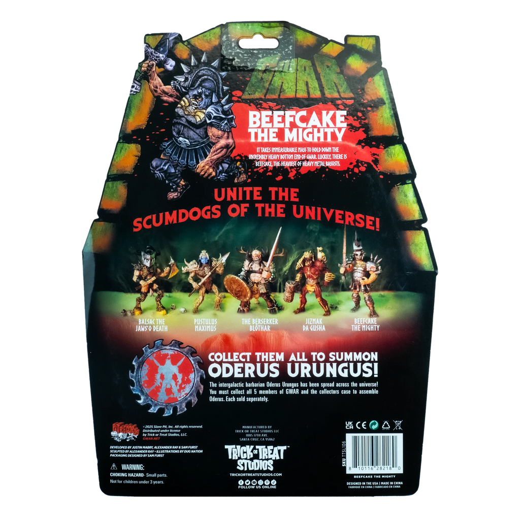 GWAR - Beefcake the Mighty - 5" Action Figure