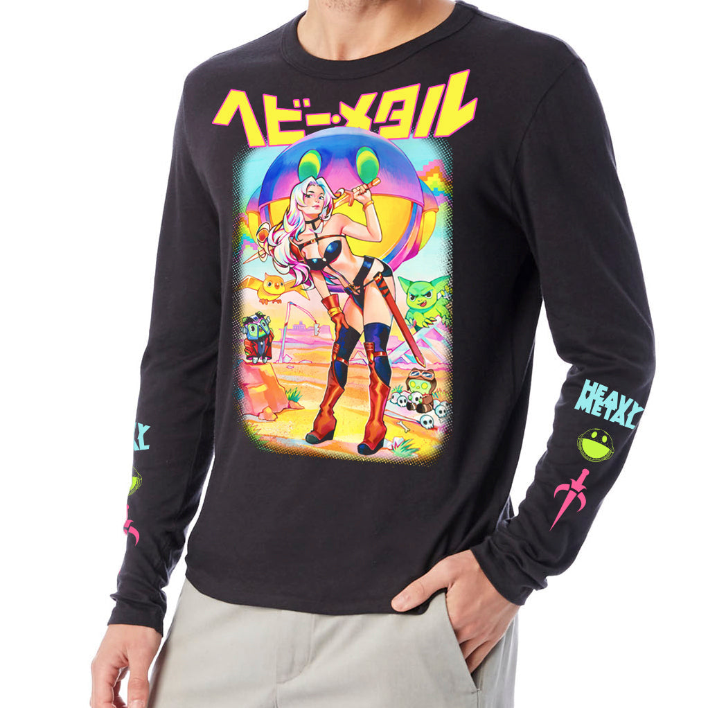Heavy Metal Kawaii Taarna Long Sleeve T-Shirt