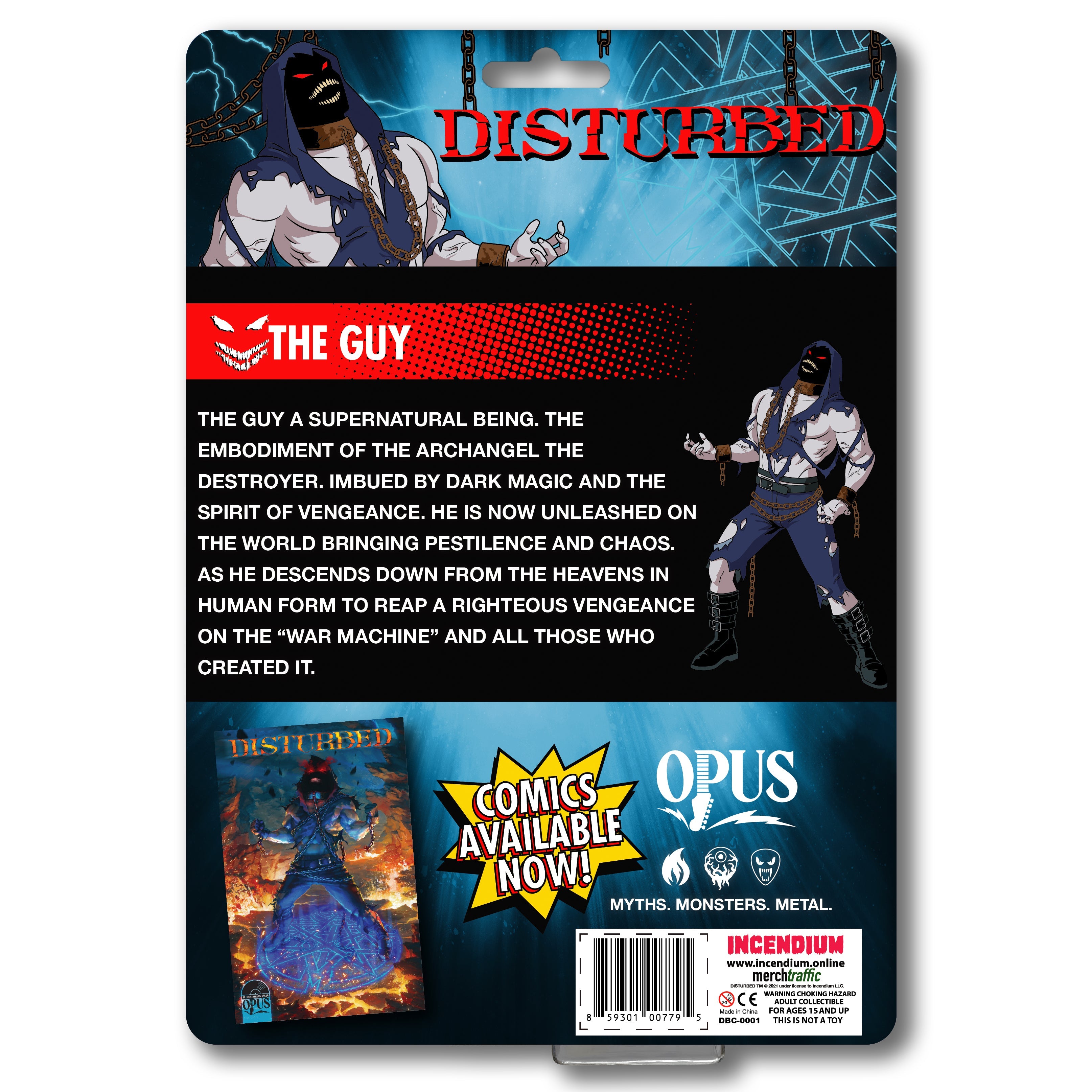 Disturbed The Guy FigBiz 5" Action Figure