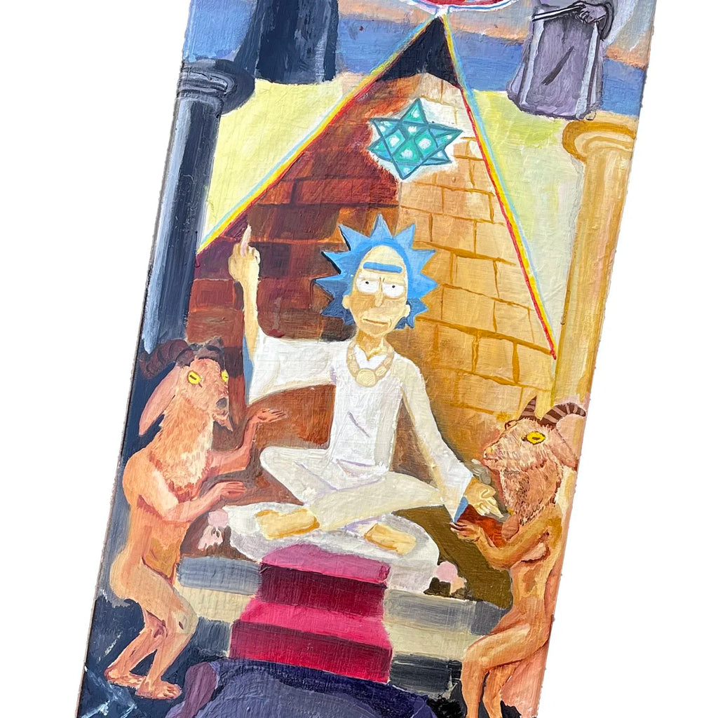 Rick and Morty Whirly Dirly Skateboard