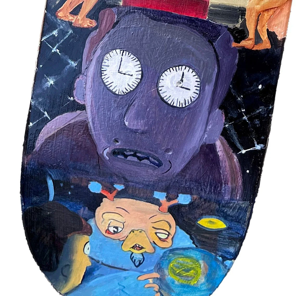 Rick and Morty Whirly Dirly Skateboard